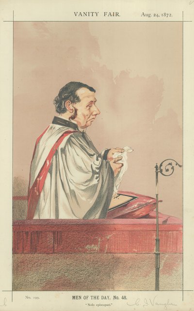 Rev Charles John Vaughan von Charles Auguste Loye